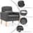 Araud Upholstered Armchair-80033191