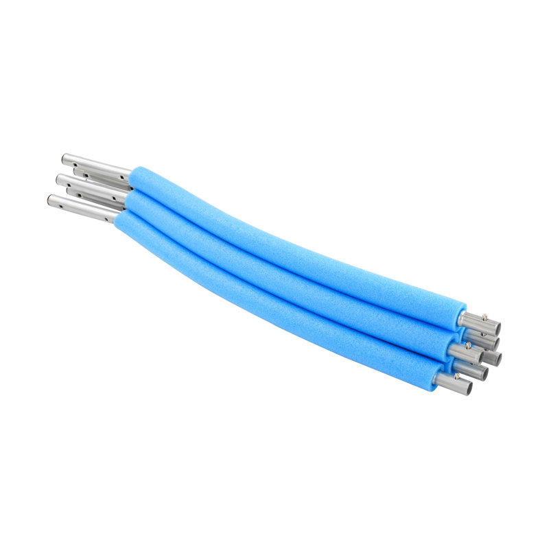 6PCS 76.77In Trampoline Curved Poles Replacement, Blue