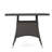 CORSICA SQ DINING TABLE
