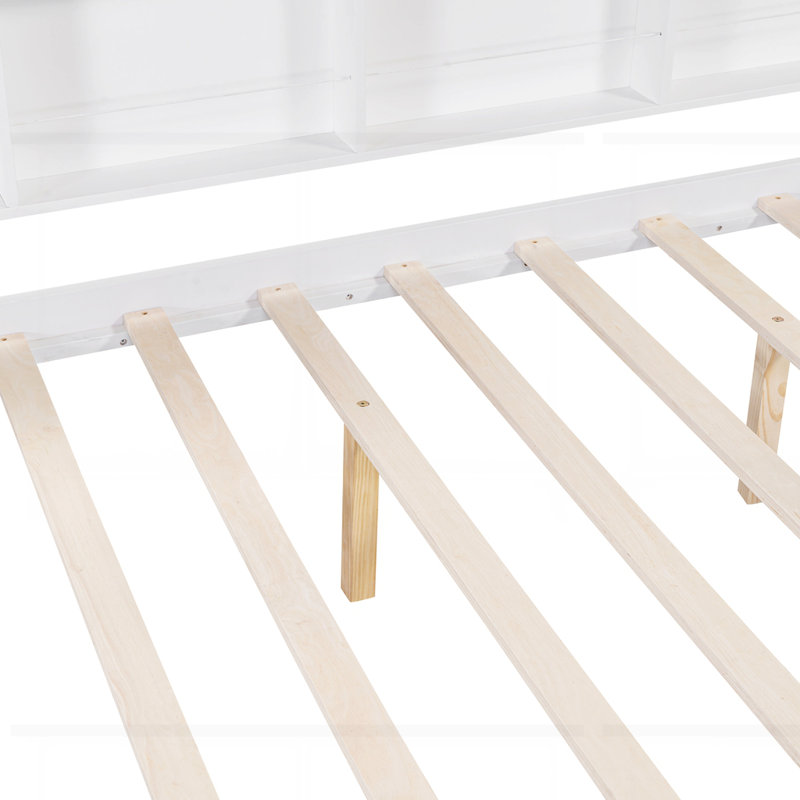 Lit gigogne en bois, Double