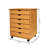 Denira 6 Drawer Storage Drawer-1013432914
