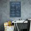 Art mural sur toile Epic Graffiti, "Vintage Sailing Knots 1" par Mary Urban-106419256