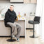 Tabouret de bar pivotant à hauteur réglable Aanyla-664807058-664807057