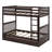 Bunk Bed With Ladder And Two Storage Drawers-1154845437