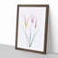 Horned Tulip Flowers by Pierre-Joseph Redoute - Picture Frame Painting Print-55580343-55580345
