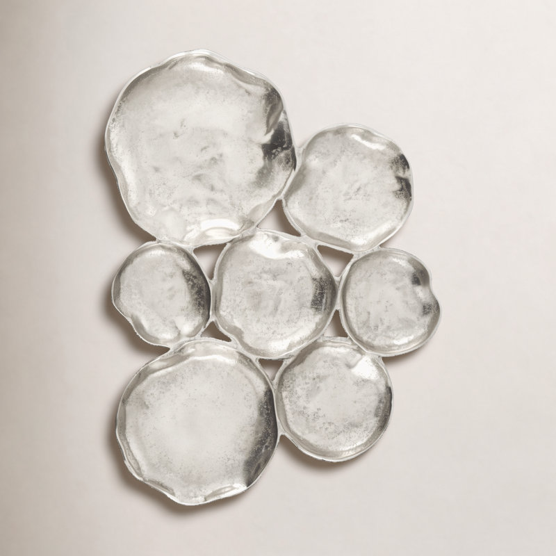 Wall Sculpture, Silver