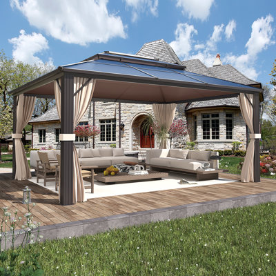 16 pi L 12 pi. Pavillon en D