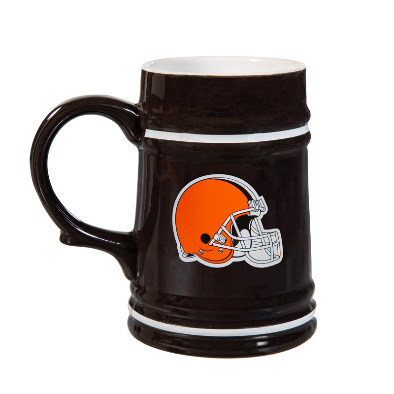 Tasse en céramique Cleveland Browns, 24 oz