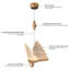 Anahy 1 - Light Led Chandelier Dimmable Acrylic Pendant Light-1891567626