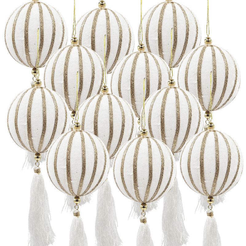 12.6'' Annual Ornament Ball Ornament