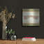 Art mural en métal luxueux «Lebellule-g» par Jean Plout, 12 po x 12 po-706942725