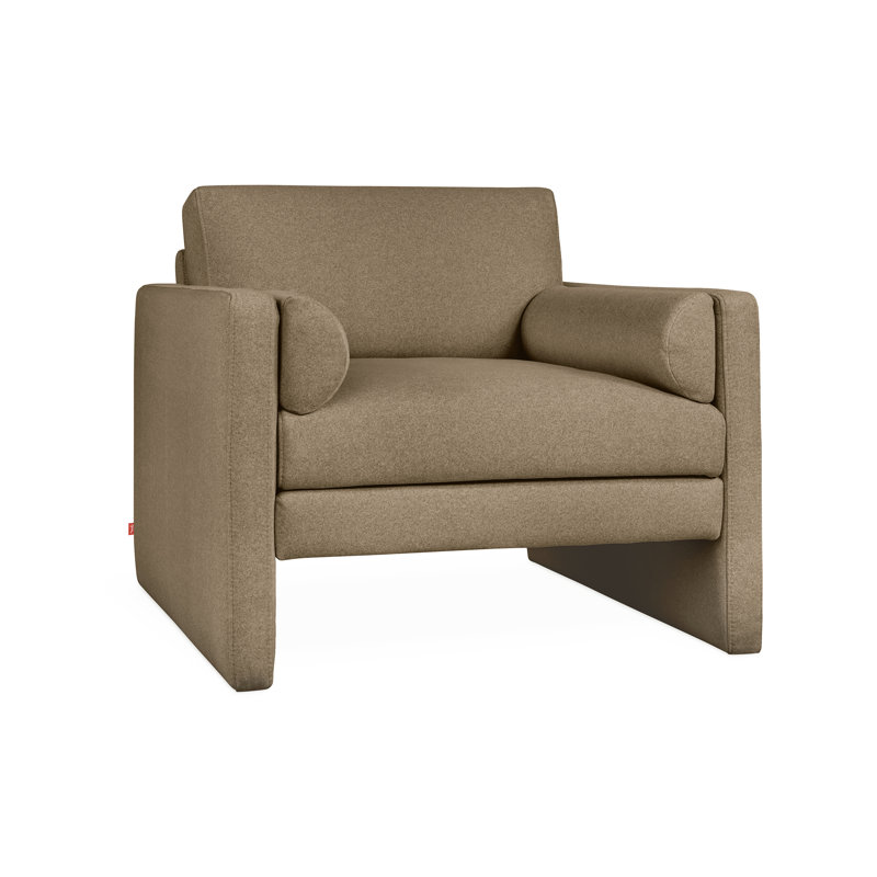 Laurel Chair, Merino Mocha Basketweave