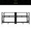 Lit superposé en métal quadruple, lit superposé en métal quadruple avec tablettes de rangement intégrées et garde-robe-1387541616