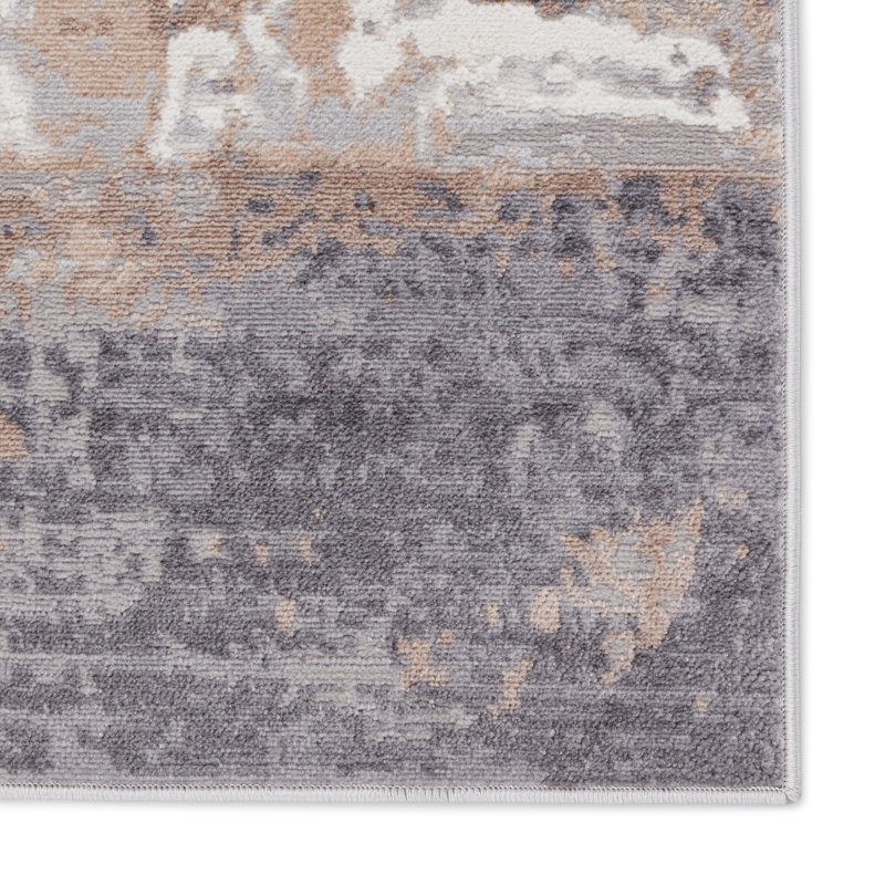 Tapis abstrait gris, Rectangle 5 pi x 8 pi