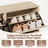 Rattan Shoe Cabinet With 4 Flip Drawers(Fits 16 Pairs), Freestanding Shoe Organizer With Metal Legs For Entryway-2058319856