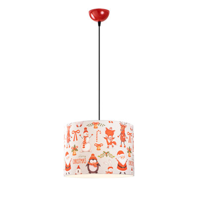 Luminaire suspendu tambour 1 lumière Hartwell