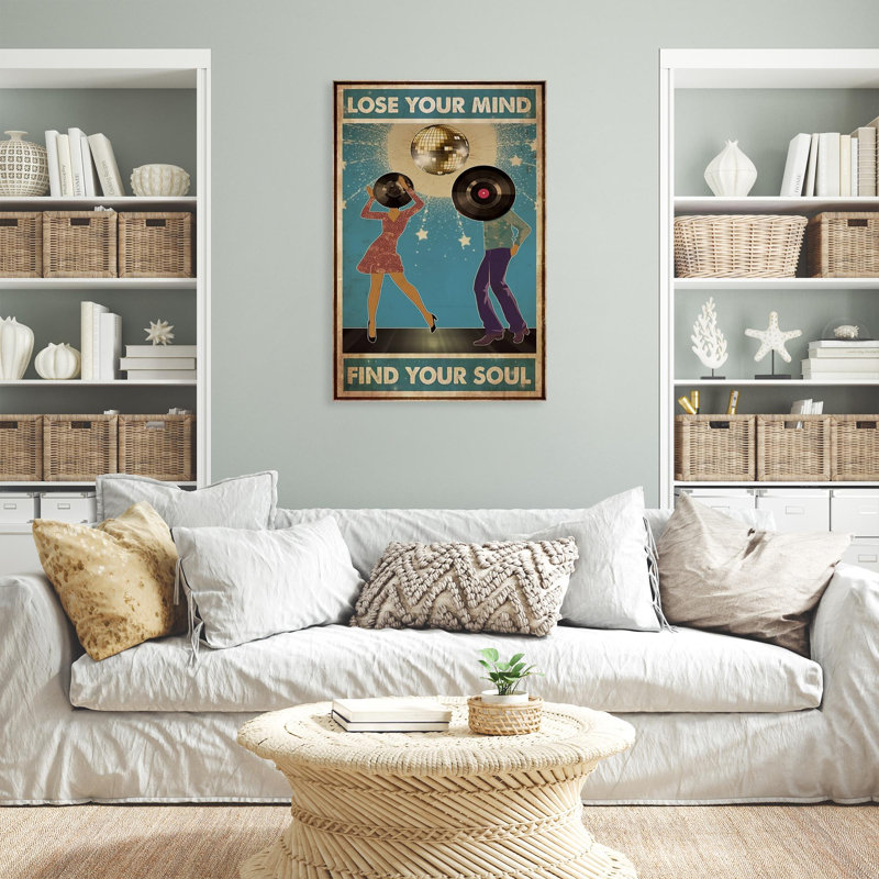 «Dance Lose Your Mind On», impression, H 36 po x l 24 po x P 1,25 po