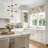 Modern 5-Light Sputnik Kitchen Island Pendant Light