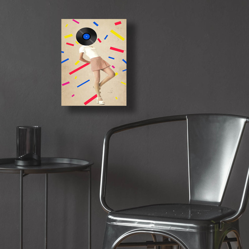 «The Party Never Ends» par Elo Marc, H 16 po x l 12 po x P 0,13 po