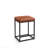 Borough 24'' Brown Modern Kitchen Counter Stool with Upholstered Faux Leather & Footrest-72244469-115273439-55602656