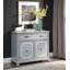 Armoire d'appoint en bois avec tiroir et tablettes Angelo