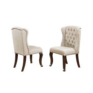 Artis Tufted Linen Upholstered Side Chair