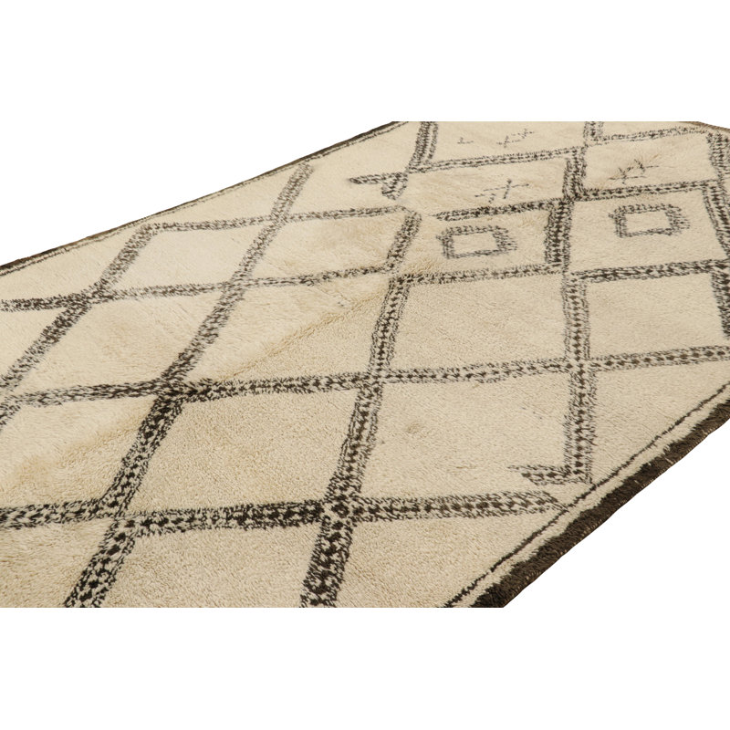 One-of-a-Kind 6’7”x11’9” Hand Knotted Area Rug