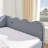 Helin Preppy Style Linen Upholstered Daybed with Trundle, USB Port & Wave-Shaped Back-1648616635-1648616581