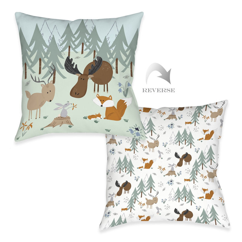 Coussin décoratif pour l'extérieur, H 16 po x l 16 po