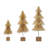 Sisal Bottle Brush Tree with Wood Base