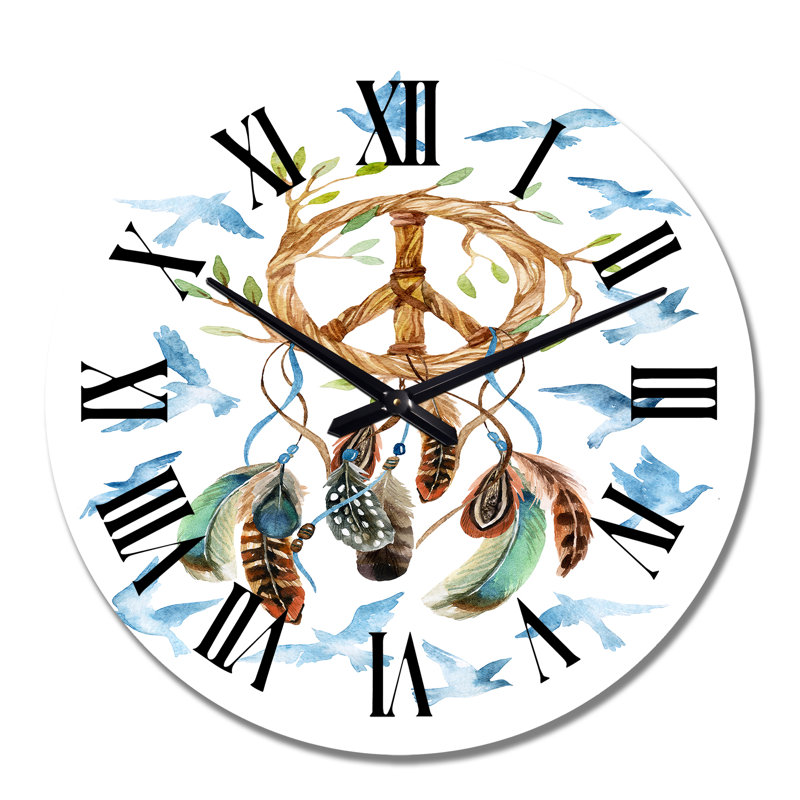 Horloge murale rétro, Grand