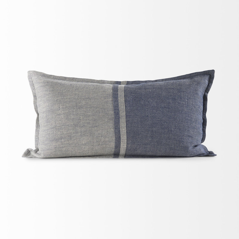 Aubrielle Reversible Throw Pillow, 14"H x 26"W