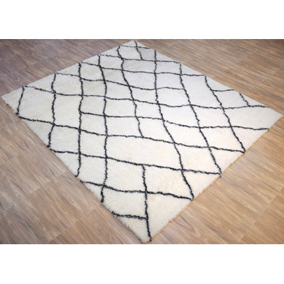 Wool Geometric Indoor Rug
