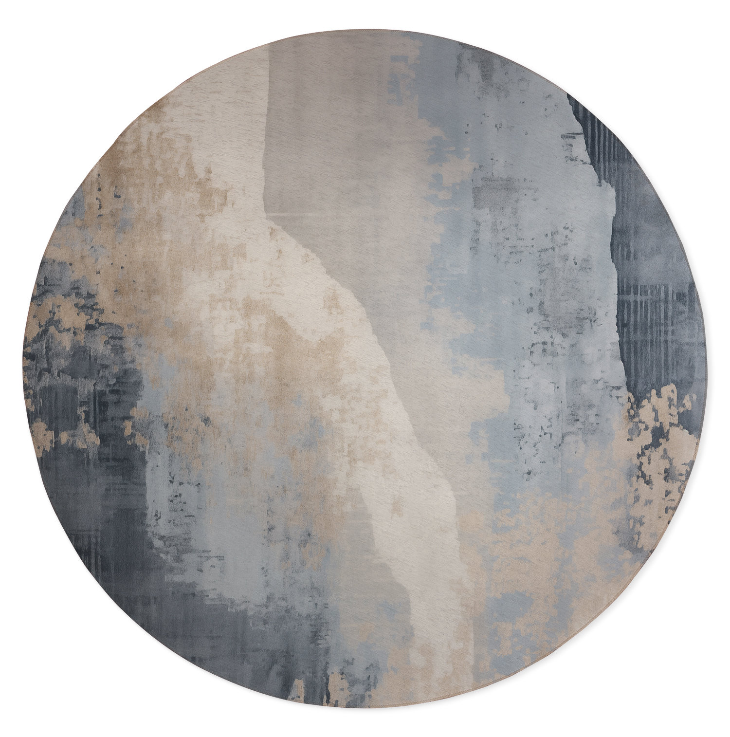 17 Stories Brutton Round 5' X 5' Area Rug | Wayfair