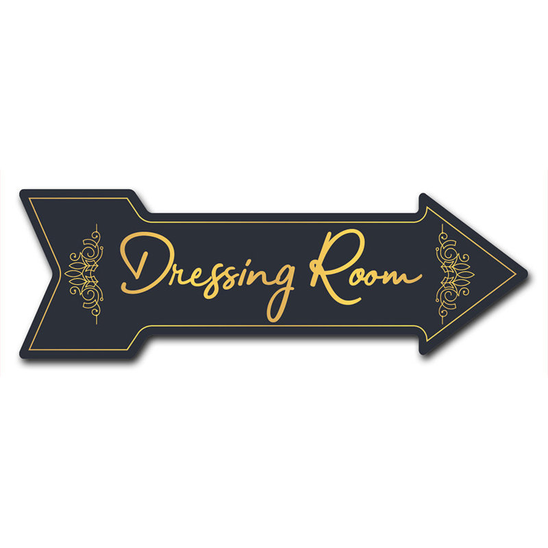 Dressing Room Sign, 36" x 12"
