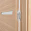 Porte intérieure moderne pré-suspendue en chêne blanc préfini Urban Vetro-91754061-113303079