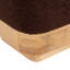 Repose-pieds Sabri en tissu avec base en bois de manguier-130781618-130781620
