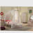White and Light Purple Nightstand