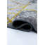 Rapture Gray/Yellow Abstract Luxury Area Rug-68861705