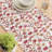 Rectangular Floral Cotton Twill Table Runner-1867167667