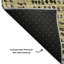 Tapis doré de qualité supérieure lavable à la machine Cerrito AMF591-105074952