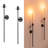 Black Wall Candle Holder Set Of 2