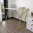 Modern Study Desk with Metal Legs, White and Gold, 47.2 x 29.5 x 23.6 inches | 100% Melamine Coated Particle Board, Thickness: 0.7 inches | Glamorous Marble Design, Perfect for Home Office & Study Spaces-1716573710