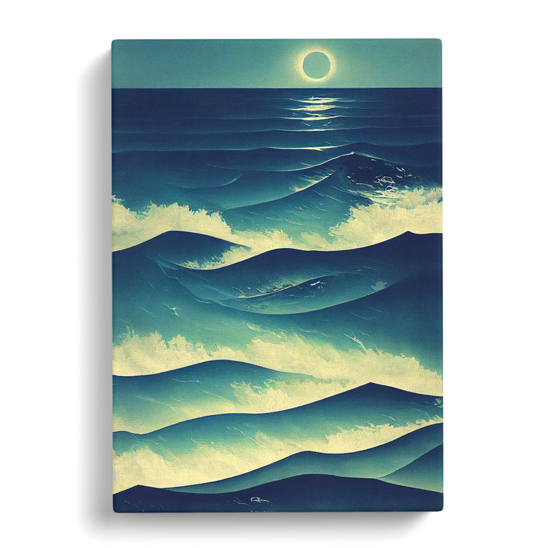 Seascape Ocean Design Vol.3 - Wrapped Canvas, 50cm H x 35cm W x 3cm D