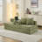 Comfy Convertible Folding Mattress Couch, Floor Sofa Bed, Chenille Floor Sofa-1100957862
