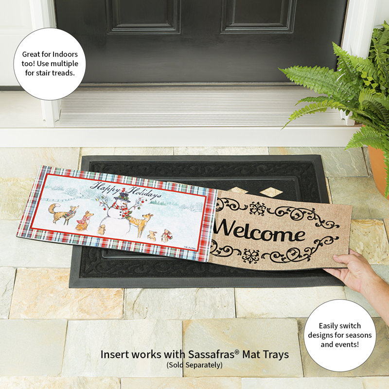 Tapis Snowman Holiday Sassafras