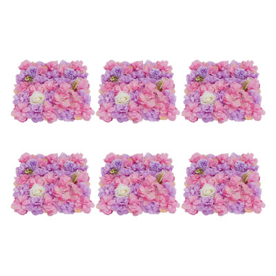 Artificial Floral Panels, Flower Wall Panels for Wedding Birthday Paties