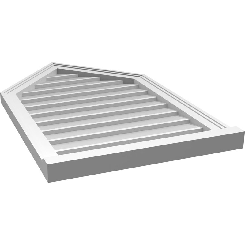 Ventilateur à pignon en uréthane non-fonctionnel Signature, H 36 po x l 22 po x P 2 po