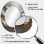 Gris et or abstrait marbre II - miroir mural moderne ovale doré-992249166