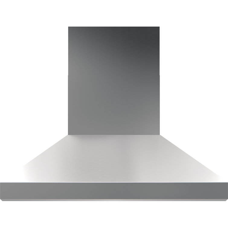 Pro 48" 750 CFM Ducted Wall Mount Range Hood in Silver with Nightlight
